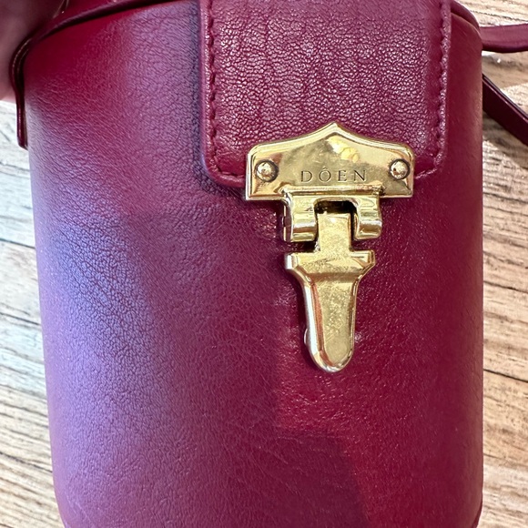 Doen Sylvie bag in maroon - Picture 2 of 5